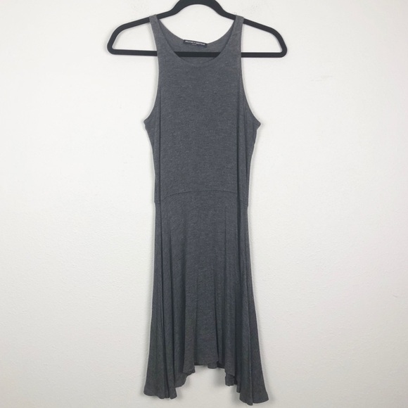 Brandy Melville Dresses & Skirts - Brandy Melville Gray Sleeveless Swing Dress